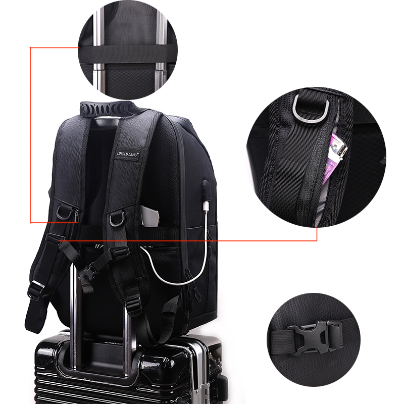 Diat BRTMA250A USB Laptop Camera Outdoor Backpack Business Multifunctional Backpack