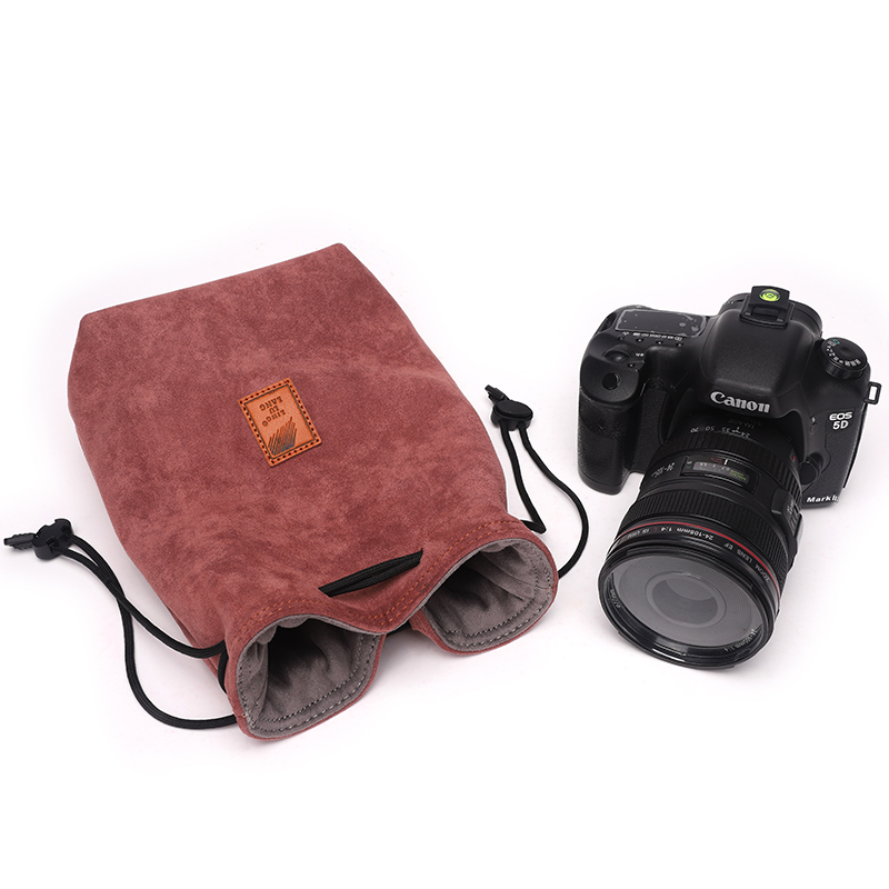 Ready to Ship In Stock Fast Dispatch DIAT SM8 High quality cheap camera lens bag Drawstring SLR camera bag soft comfortable
